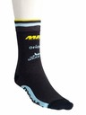 Meatfly Meatfly ponožky Dakar Blue/Yellow | Čierna | Veľkosť