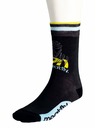Meatfly Meatfly ponožky Dakar Blue/Yellow | Čierna | Veľkosť