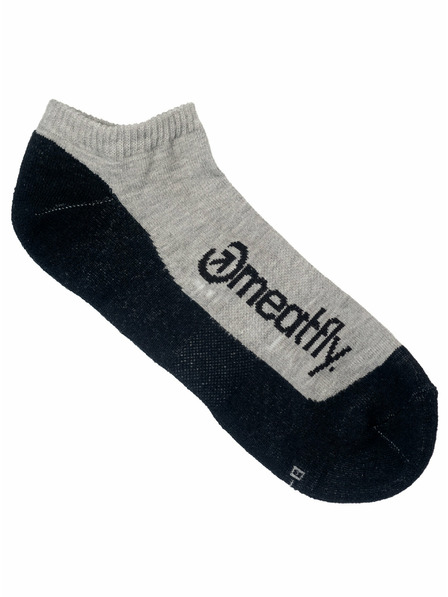 Meatfly Meatfly ponožky Boot Grey | Sivá | Veľkosť