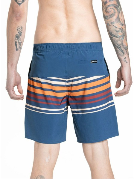 Meatfly Meatfly pánske plavky Ernie Boardshorts 19" Stripes Navy | Modrá | Veľkosť