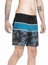 Meatfly Meatfly pánske plavky Keith Boardshorts 17" Mossy Petrol | Modrá | Veľkosť