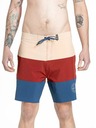 Meatfly Meatfly pánske plavky Ernie Boardshorts 19" Navy / Latte | Modrá | Veľkosť