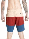 Meatfly Meatfly pánske plavky Ernie Boardshorts 19" Navy / Latte | Modrá | Veľkosť