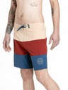 Meatfly Meatfly pánske plavky Ernie Boardshorts 19" Navy / Latte | Modrá | Veľkosť