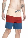 Meatfly Meatfly pánske plavky Ernie Boardshorts 19" Navy / Latte | Modrá | Veľkosť