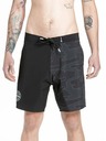 Meatfly Meatfly pánske plavky Ernie Boardshorts 19" Morph Black | Čierna | Veľkosť