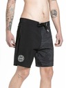 Meatfly Meatfly pánske plavky Ernie Boardshorts 19" Morph Black | Čierna | Veľkosť