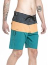 Meatfly Meatfly pánske plavky Mitch Boardshorts 21" Snake Green / Camel | Zelená | Veľkosť