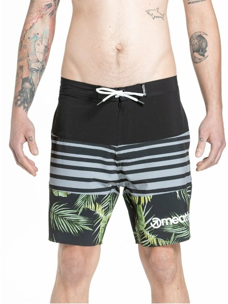 Meatfly Meatfly pánske plavky Ernie Boardshorts 19" Palm | Viacfarebná | Veľkosť