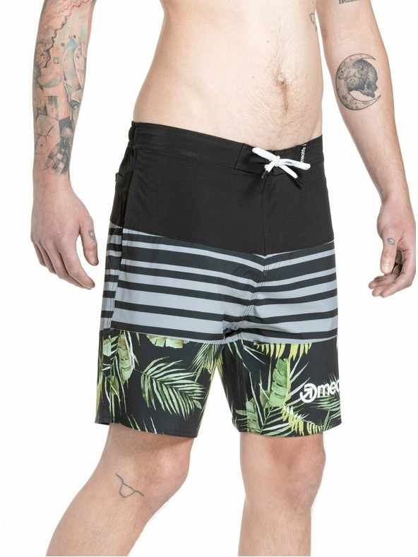 Meatfly Meatfly pánske plavky Ernie Boardshorts 19" Palm | Viacfarebná | Veľkosť