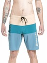 Meatfly Meatfly pánske plavky Mitch Boardshorts 21" Slate Blue / Latte | Modrá | Veľkosť
