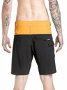 Meatfly Meatfly pánske plavky Mitch Boardshorts 21" Yellow / Black | Žltá | Veľkosť