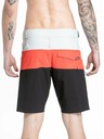 Meatfly Meatfly pánske plavky Mitch Boardshorts 21" Red Orange / Black | Červená | Veľkosť