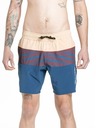 Meatfly Meatfly pánske plavky Keith Boardshorts 17" Navy / Latte | Modrá | Veľkosť