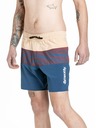 Meatfly Meatfly pánske plavky Keith Boardshorts 17" Navy / Latte | Modrá | Veľkosť