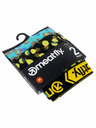 Meatfly Meatfly pánske boxerky Balboa Boxershorts Double Pack Pineapple | Čierna | Veľkosť
