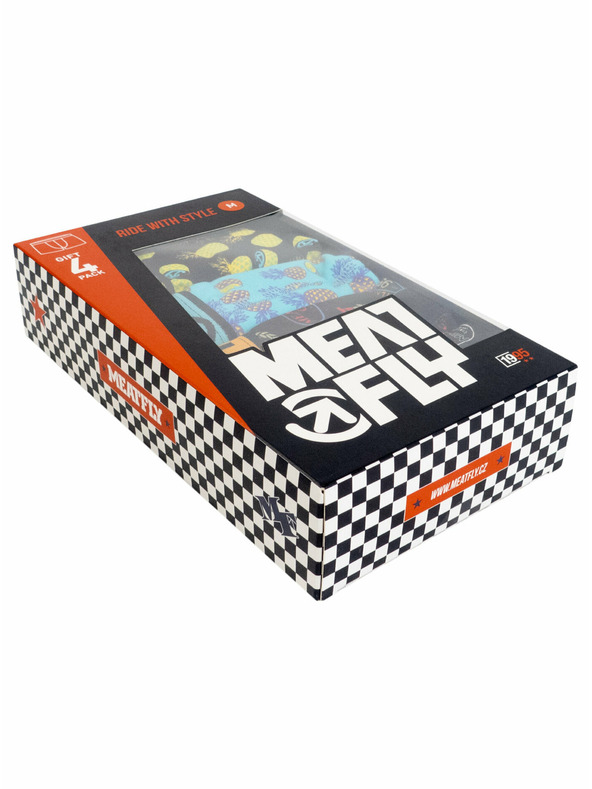 Meatfly Meatfly pánske boxerky Balboa Boxershorts Pineapple/Badges Gift Pack