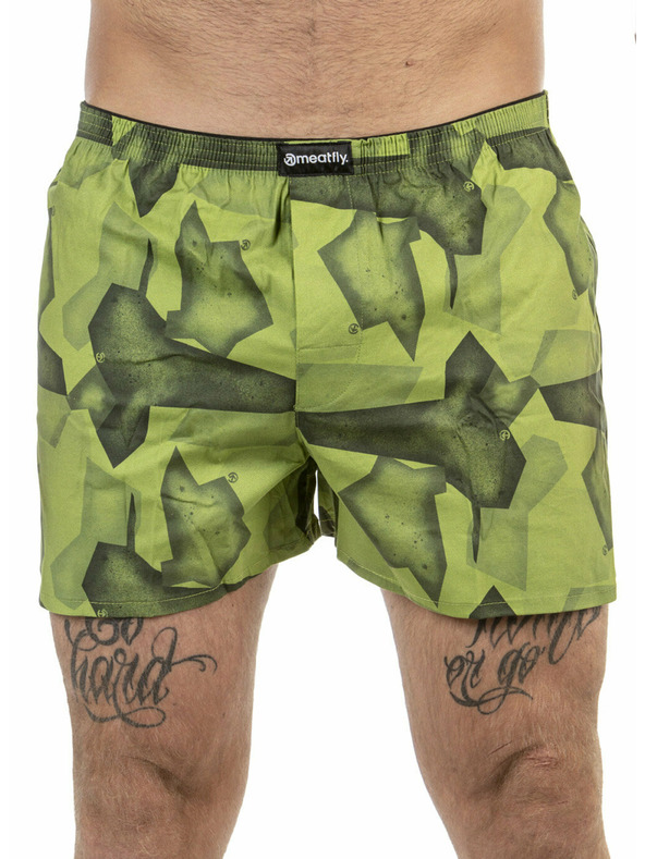 Meatfly Meatfly pánske trenírky Agostino D - Shade | Sivá | Veľkosť