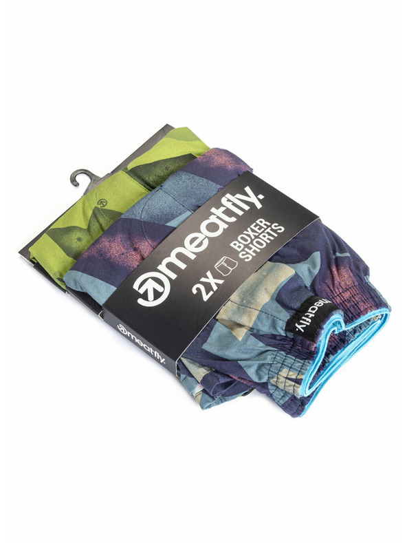 Meatfly Meatfly pánske trenírky Agostino D - Shade | Sivá | Veľkosť