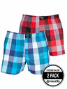 Meatfly Meatfly pánske boxerky Doug Blue / Red | Modrá | Veľkosť