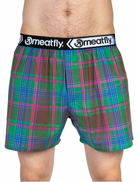 Meatfly Meatfly pánske boxerky Gigi Pink / Green | Ružová | Veľkosť