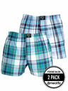 Meatfly Meatfly pánske boxerky Doug Green / Black