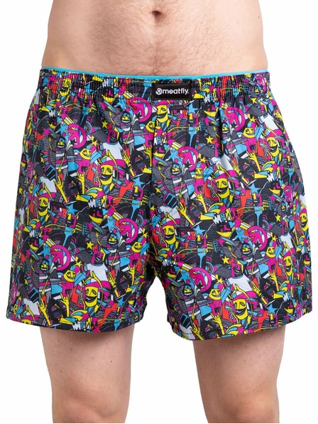 Meatfly Meatfly pánske boxerky Agostino Cityboi Gift Pack | Viacfarebná | Veľkosť