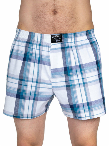 Meatfly Meatfly pánske boxerky Doug White Red / Blue