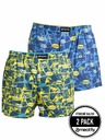 Meatfly Meatfly pánske boxerky Agostino Yellow/Blue