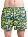 Meatfly Meatfly pánske boxerky Agostino Yellow/Blue