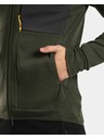 Kilpi Pánsky sveter s kapucňou Kilpi MERINI-M Tmavo zelená