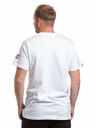 Meatfly Meatfly pánske tričko Big Shock 8Bit White | Biela | Veľkosť