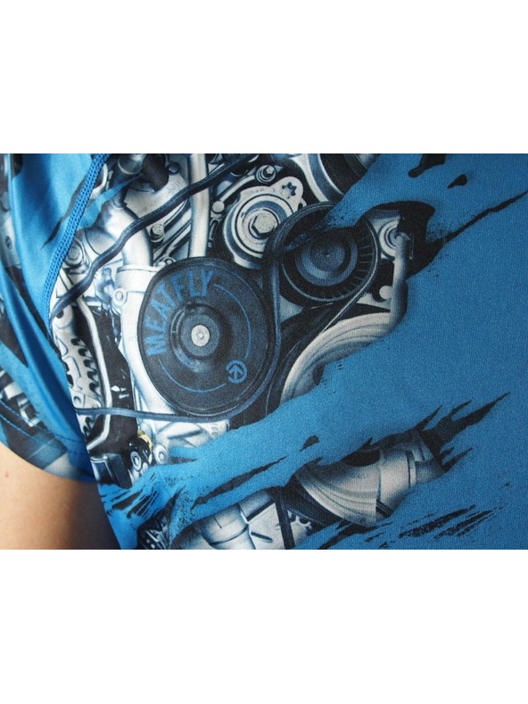 Meatfly Meatfly funkčné tričko Reaper C - Blue | Modrá | Veľkosť