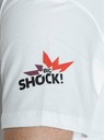Meatfly Meatfly pánske tričko Big Shock Kiss White | Biela | Veľkosť
