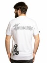 Meatfly Meatfly pánske tričko Big Shock Dakar White | Biela | Veľkosť M | 100% bavlna