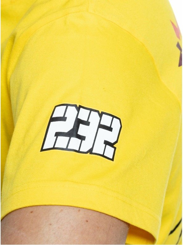 Meatfly Meatfly pánske tričko Dakar Žltá | Žltá | Veľkosť