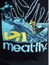 Meatfly Meatfly pánske tričko Dakar Modrá/Čierna