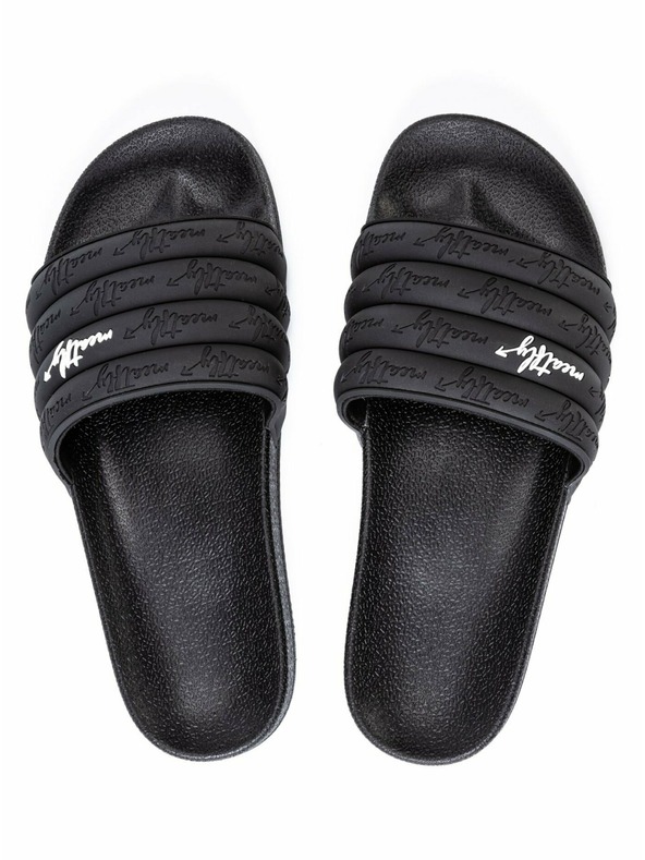 Meatfly Meatfly dámske papuče Hudson Čierne Pruhy čierne