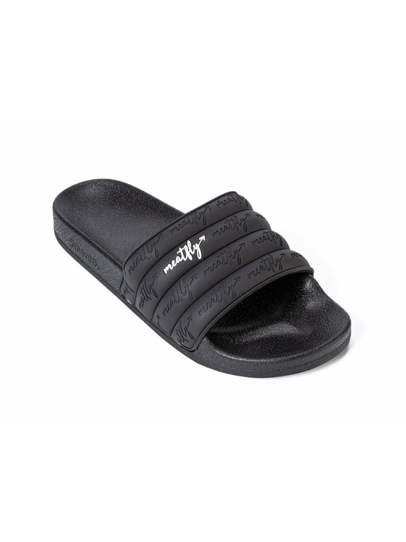 Meatfly Meatfly dámske papuče Hudson Čierne Pruhy čierne