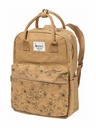 Meatfly Meatfly papierový ruksak Cheery Blossom Hnedý 18 L