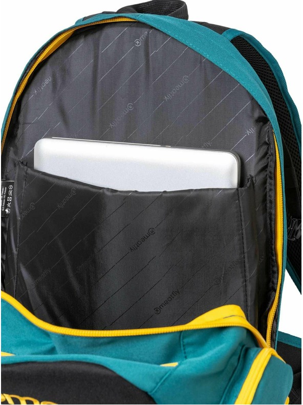 Meatfly Meatfly batoh Wanderer Zelený had / Čierna 28 L | Čierna | Objem 28 L