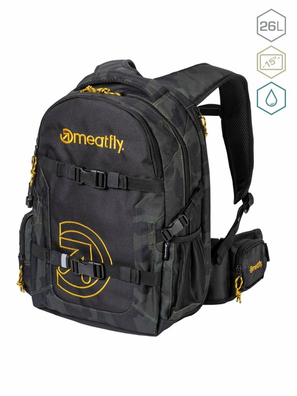 Meatfly Meatfly batoh Ramble Rampage Maskáč/Hnedá 26 L | Maskáč | Objem 26 L