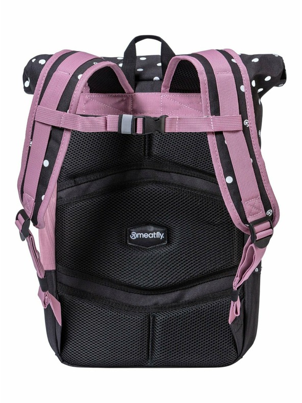 Meatfly Meatfly batoh Holler Čierne bodky 28 L | Čierna | Objem 28 L
