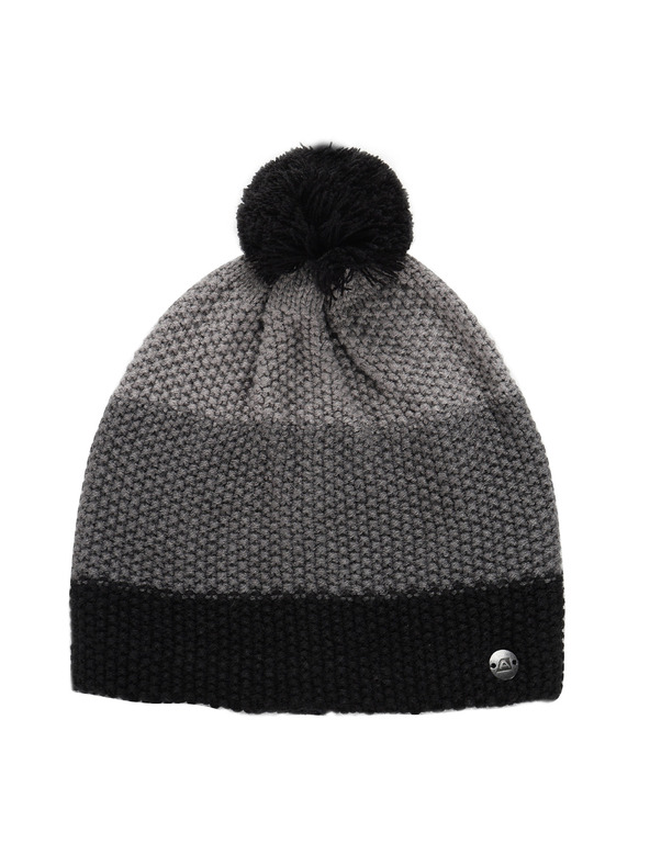 ALPINE PRO Zimná čiapka s brmbolcom ALPINE PRO DELORE smoked pearl