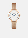 Daniel Wellington Ružovo-zlaté dámske hodinky Daniel Wellington mesh Petite Melrose