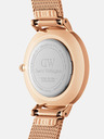 Daniel Wellington Ružovo-zlaté dámske hodinky Daniel Wellington mesh Petite Melrose