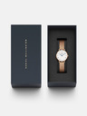 Daniel Wellington Ružovo-zlaté dámske hodinky Daniel Wellington mesh Petite Melrose