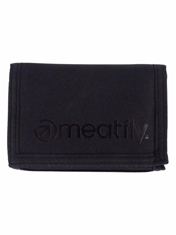 Meatfly Meatfly pánska peňaženka Huey Black