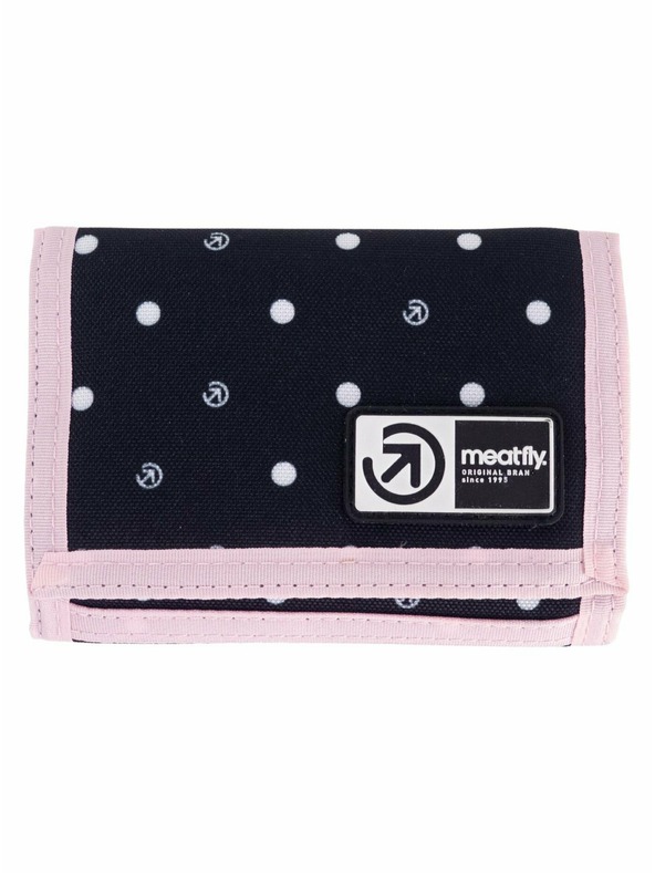 Meatfly Meatfly peňaženka Dewey Dots Black | Bodky | Veľkosť