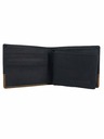 Meatfly Meatfly kožená peňaženka Eddie Premium Black/Oak | Čierna | Veľkosť